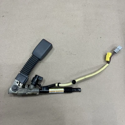 ✅ Hebilla de cinturón de seguridad delantero izquierdo del lado del conductor Honda Element 2003-2006 OEM GRIS Foto 1 de 4