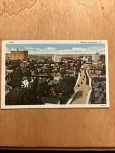 Skyline, Uniontown , PA Postcard Posted Around 1940 - Picture 1 of 5
