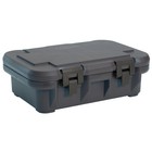 Cambro UPCS140110 Camcarrier Full Size 4 in Deep Black Pan Carrier