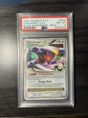 Garchomp LV.X Promo PSA 8 — Diamond & Pearl Era Holo Rare Graded Pokémon Card - Image 1 of 4