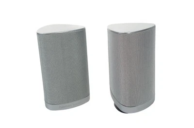 ✅2x Harman Kardon HKTS SAT-TS7 Lautsprecher Heimkino Boxen Silber✅ - Bild 1 von 4