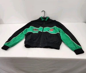 Vintage NASCAR Bobby Labonte 18 Interstate Chase Authentics Jacket Medium - Picture 1 of 14