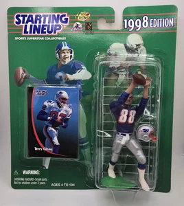 1998 Edition Kenner Starting Line Up Patriots Terry Glenn # 88 - Picture 1 of 6