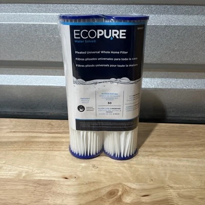 BRAND NEW! Eco-Pure Whole House Replacement Water Filter - Universal, 2-Pack - Image 1 of 2