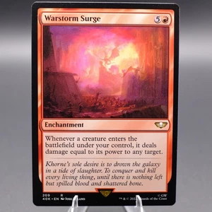 Warstorm Surge Normal 209 40K Universes Beyond: Warhammer 40.000 NM MTG - Bild 1 von 2