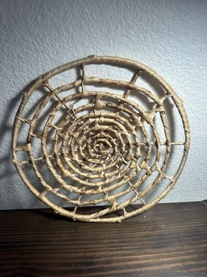 Water Hyacinth Wall Hanging Braided Weaved — 第 1/4 张图片