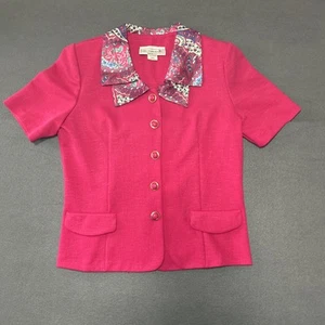 Blazer Donna Collezione Pablo Taglia Petite 8 Colore Rosa - Foto 1 di 7