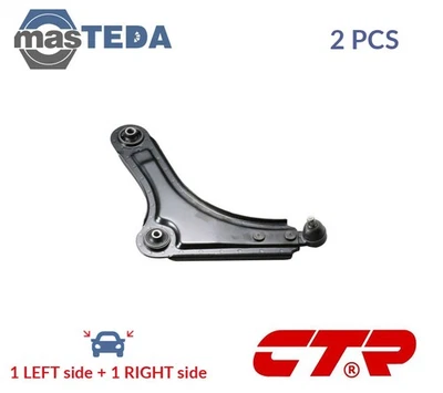CQ0092L LH RH TRACK CONTROL ARM PAIR FRONT LOWER CTR 2PCS FOR DAEWOO NUBIRA - Image 1 of 4