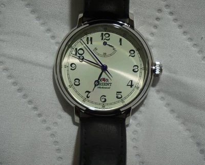 Orient Monarch Mechanical Wind Watch power indicator  NIB - Image 1 of 4