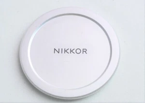 Nikon 72 N Screw-On Metal Front Lens Cap Silver - Picture 1 of 2