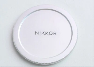 Nikon 72 N Screw-On Metal Front Lens Cap Silver - Image 1 of 2