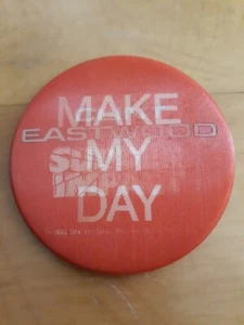 Vintage Promotional Movie Merchandise Pinback Button Sudden Impact Dirty Harry - Picture 1 of 3