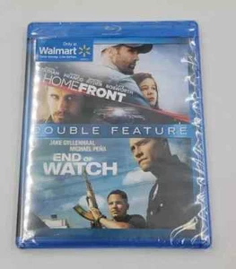 End of Watch/Homefront: (Blu-Ray 2017) Double Feature Brand New Factory Sealed - Foto 1 di 1