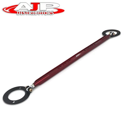 Rear Upper Strut Tower JDM Bar Brace Red For 1992-1996 Honda Prelude S Si BB4 - Image 1 of 4
