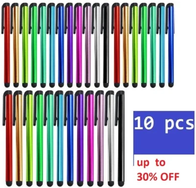 10xTouch Screen Stylus Ball Pens For ALL iPhone iPad SAMSUNG Tablet Android #1