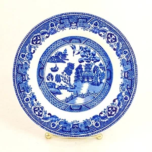 Plato Pan Mantequilla Alfred Meakin Antiguo Sauce Azul Inglaterra Vintage 6.75" Sello - Imagen 1 de 7
