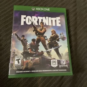 Epic Games Fortnite xbox one 2017 case & disc no inserts tested & works - Picture 1 of 4