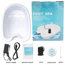 NEW Ionic Detox Foot Basin Bath Spa Cleanse Machine Array Body Care Footbath Kit