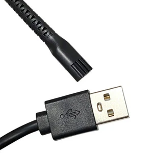 5V USB Charging Cable Electric Hair Clippers Power Supply For 8148/8591/85IA - Afbeelding 1 van 8