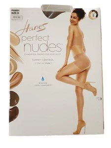 Hanes Tummy Control Hosiery Perfect Nudes NUDE 5 Medium Pantyhose NEW - Picture 1 of 1