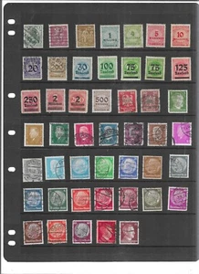 GERMANY EMPIRE 1902-1904.SELECTION OF 47. MINT TO FINE USED . AS PER SCAN. - Picture 1 of 3