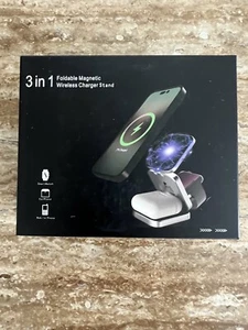3-In-1 Foldable Magnetic Wireless Charger & Stand Kit- Quantity: 2 - Picture 1 of 4
