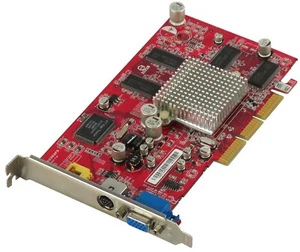 Graphics Card Gigabyte ATI Radeon 9200 128MB GV-R9200FS AGP DDR 128-bit D-SUB - Picture 1 of 2