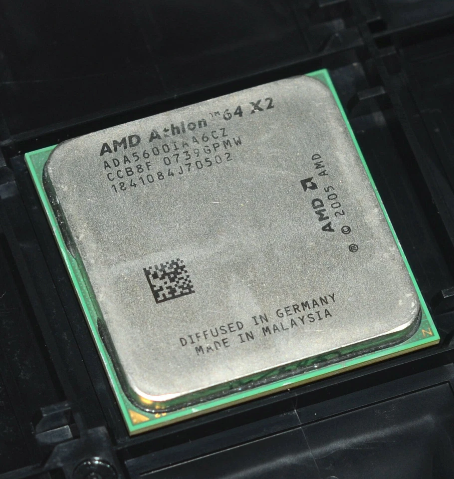 AMD Athlon 64 X2 5600+ 1000 MHz 2.9 GHz Dual Core Socket AM2 CPU Processor - Image 1 of 4