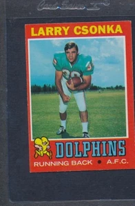 1971 Topps #045 Larry Csonka Dolphins EX/MT *907 - Foto 1 di 1