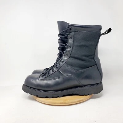 Matterhorn 靴子 男式 9 黑色 军事 战术 战斗鞋 Vibram 绝缘 美国 — 第 1/4 张图片