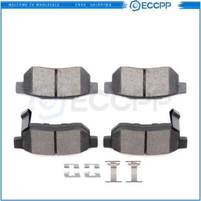 Pastillas de freno traseras de cerámica para Acura Integra 1990-2001 para Honda Prelude 1985-1991 Foto 1 de 4