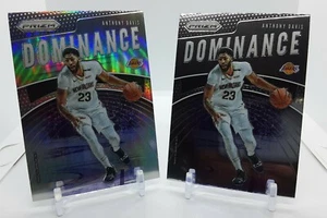 2019-20 Prizm Anthony Davis Prizm Dominance Silver/Base Lot Lakers #2 ๐ฅ๐ฅ๐ฅ - Picture 1 of 5