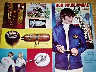 1967-1968 ORIGINAL SHELBY AD *Mustang/Cobra/GT/500/350/shift handle/decal/emblem - Image 1 of 4