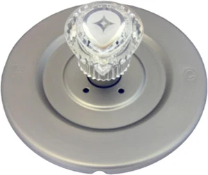 Shower trim kit satin nickel with handle tube and escutcheon - Picture 1 of 4