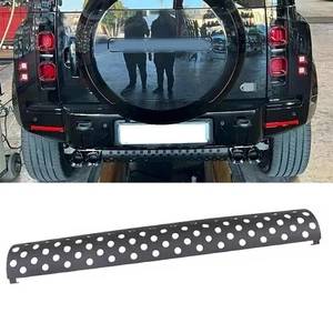 Fits 2020+ Land Rover Defender 110 Rear Bumper Exhaust Pipe Guard Board Tailpipe - Imagen 1 de 11
