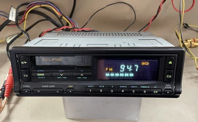Vintage Eclipse EQZ-304, Sintonizador de Painel de Toque AM/FM/Cassette Player, Vídeo Disponível - Imagem 1 de 4