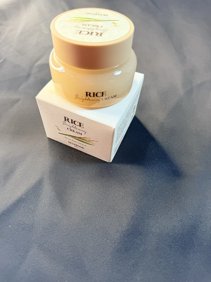 SkinFood Rice Brightening Cream - soothing and moisturizing for a radiant glow - Image 1 of 1