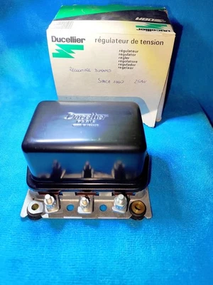 REGOLATORE DI TENSIONE PER SIMCA  1000- CITROEN - DUC R 08332 - 12V 25A -  Foto 1 de 4