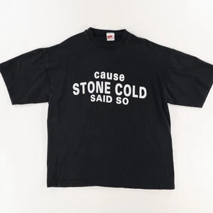 Vintage Spa Sportswear Stone Cold Steve Austin T-Shirt Schwarz Herren XL - Bild 1 von 7