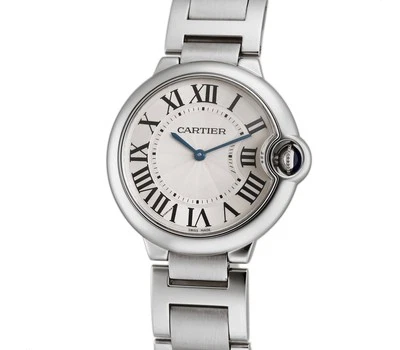 Cartier Stainless Steel 36mm Steel Silver Dial Ballon Bleu - W69011Z4 - Image 1 of 4