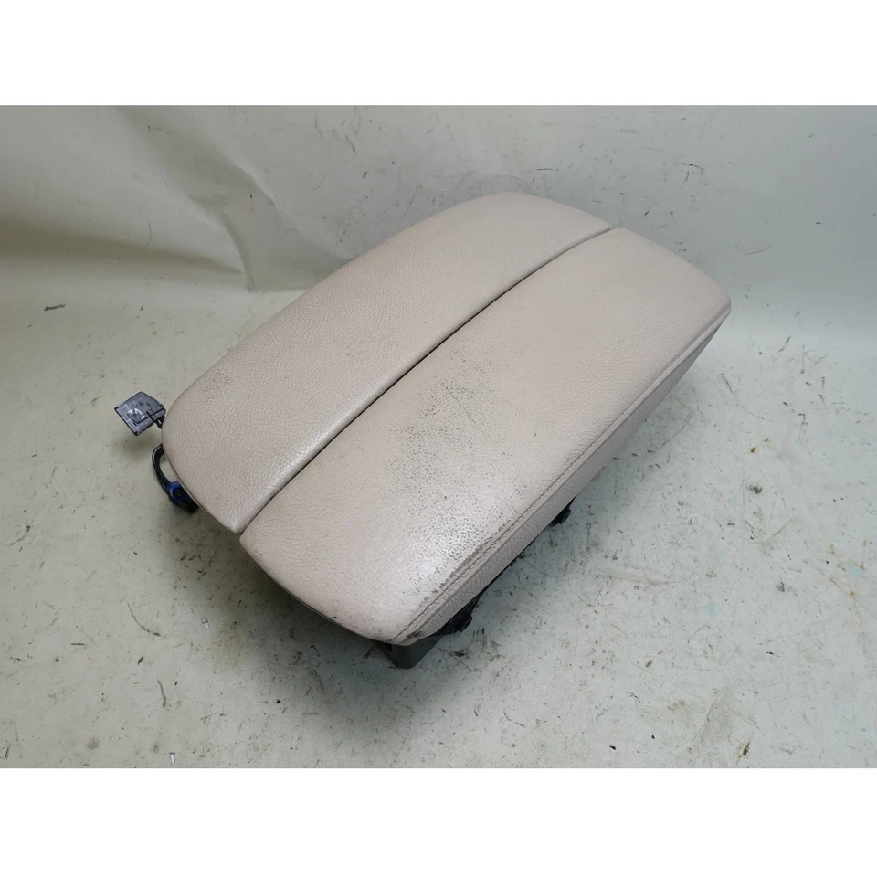 BMW E70 X5 E71 X6 Подлокотник центральной консоли Oyster Nevada Leather 2008-2014 OEM - Изображение 1 из 4