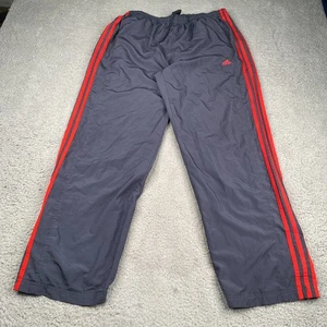 Adidas Trainingshose Herren mittelgrau Windbreaker Activewear mit Knöchelreißverschluss - Bild 1 von 17