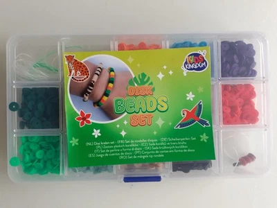 Disk Beads Set Scheibenperlen Set für Freundschaftsarmbänder Ketten etc. - Bild 1 von 2