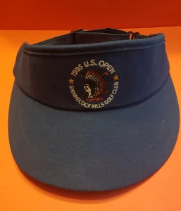Vintage Shinnecock Hills Navy Blue Visor US Open Golf 1995 - Picture 1 of 6