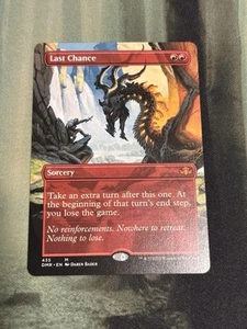 Last Chance NM/M* BORDERLESS Dominaria Remastered ENGLISH 435 mtg - Pack Fresh - Picture 1 of 2