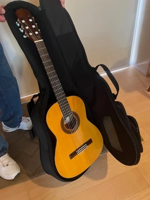 Vintage Japan ARIA AK200 Classical Guitar w/Padded Gig Bag - Image 1 of 4