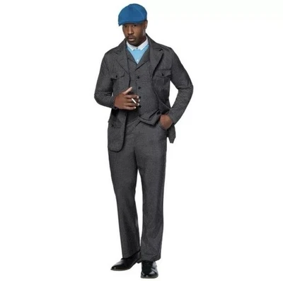 [05009592] Spirit Halloween Adult Smoke Suit Costume - Sinners Size Medium  - Image 1 of 4