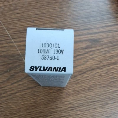 SYLVANIA 100Q/CL ESN 100W-120V - Image 1 of 3