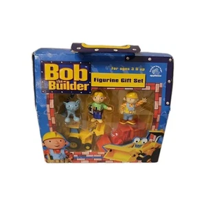 Bob The Builder Figurine Gift Set Applause 2001 Wendy Scoop Muck Pilchard ) - Picture 1 of 16
