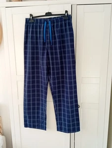 Bnwot Mens Check Pyjama Bottoms Size M - Picture 1 of 9